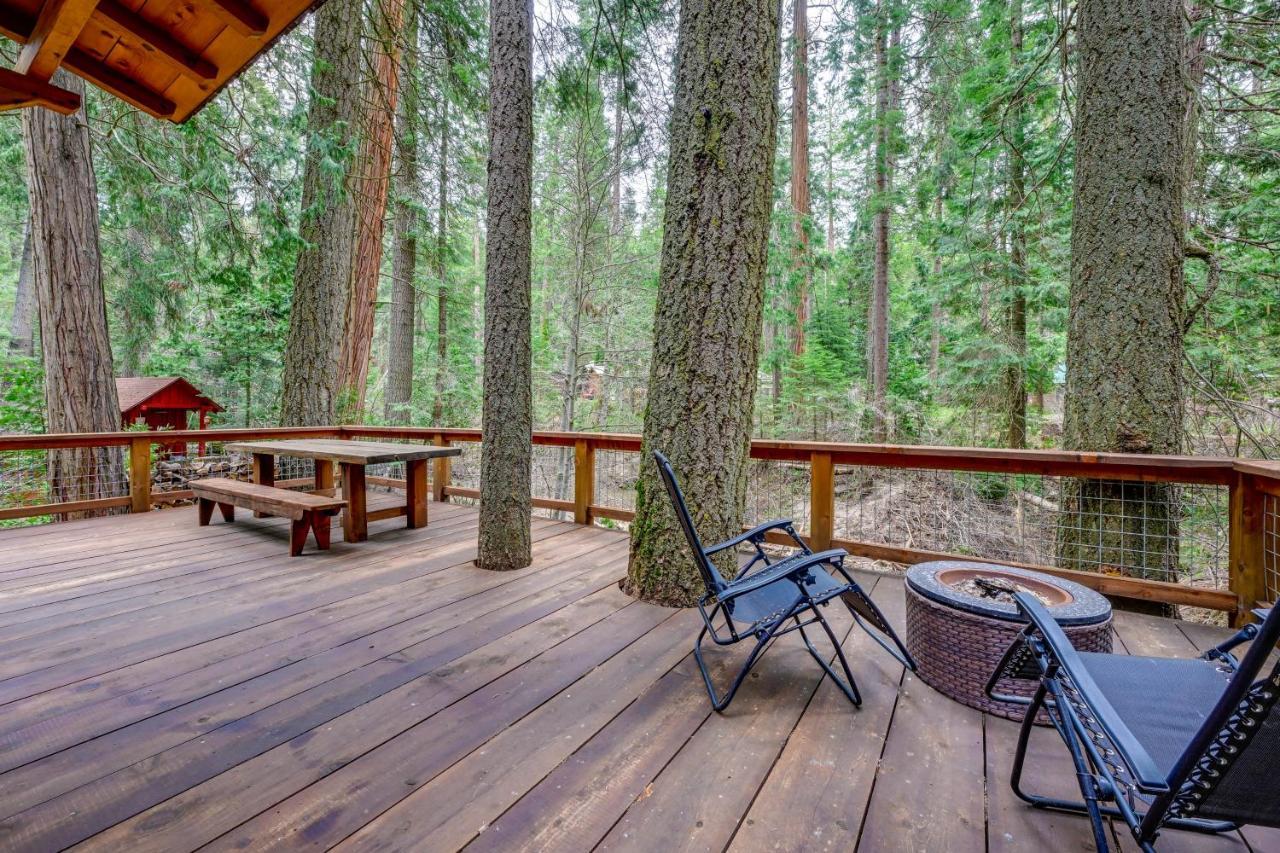 Enchanting Creekside Cabin Near Kings Canyon Park! Badger Exterior photo