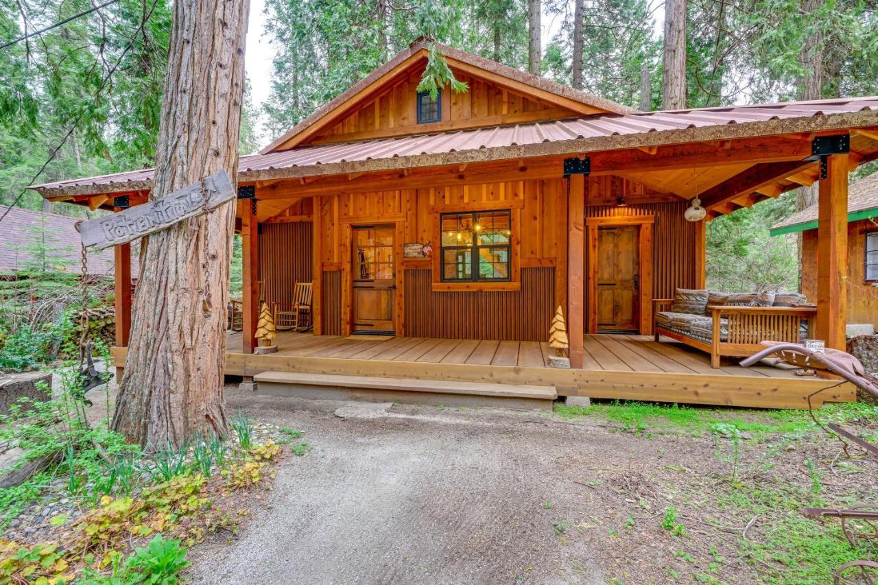 Enchanting Creekside Cabin Near Kings Canyon Park! Badger Exterior photo