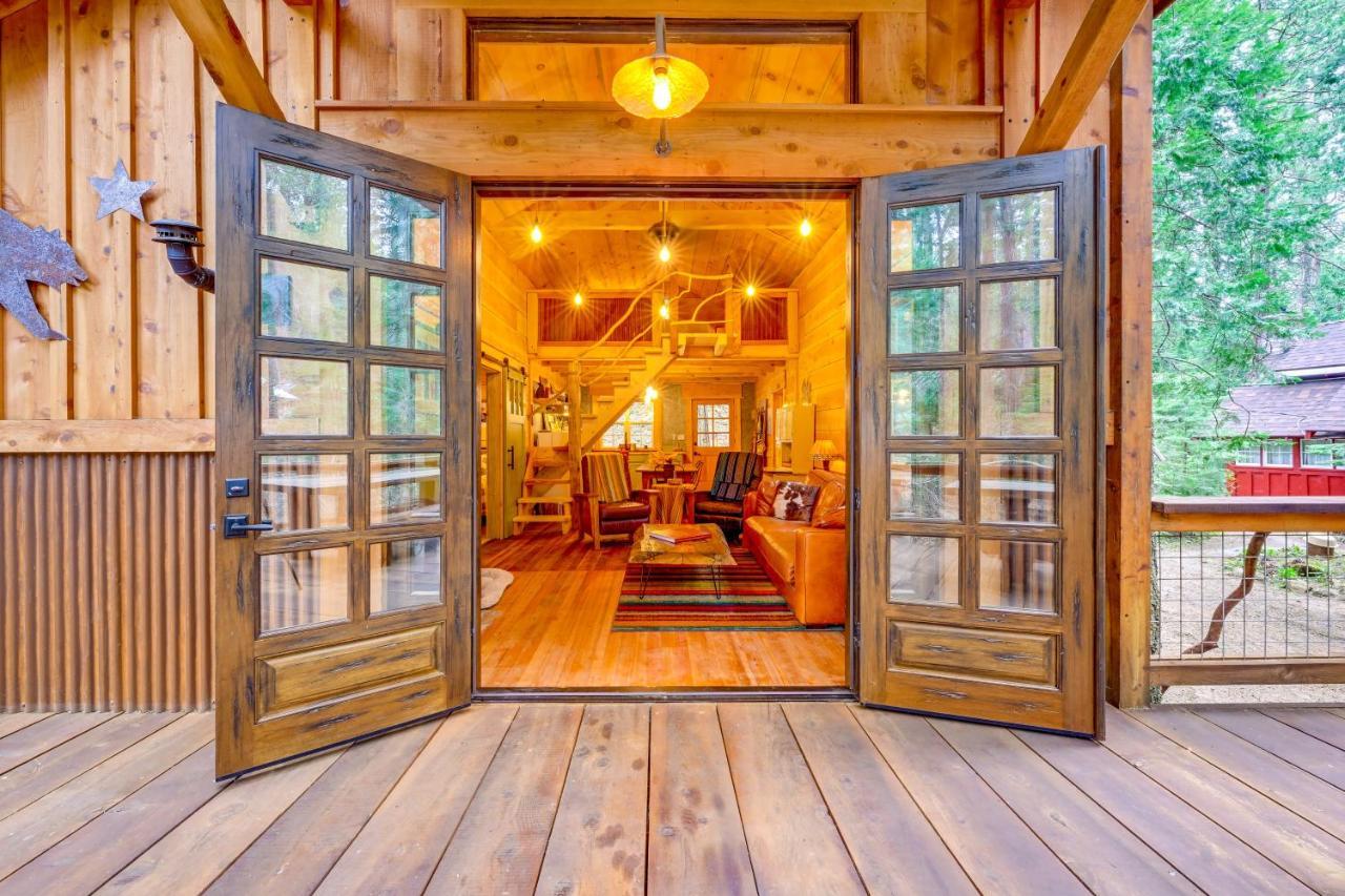 Enchanting Creekside Cabin Near Kings Canyon Park! Badger Exterior photo