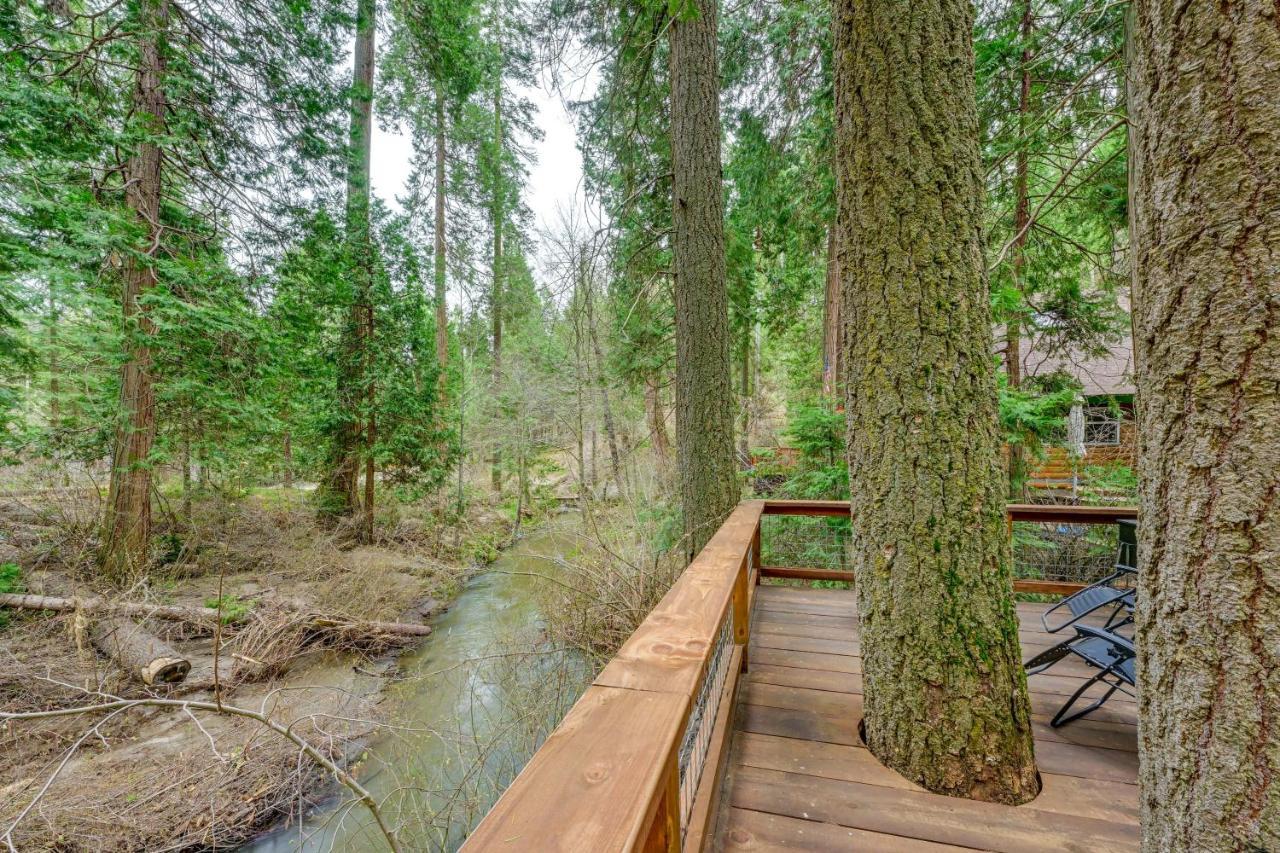 Enchanting Creekside Cabin Near Kings Canyon Park! Badger Exterior photo